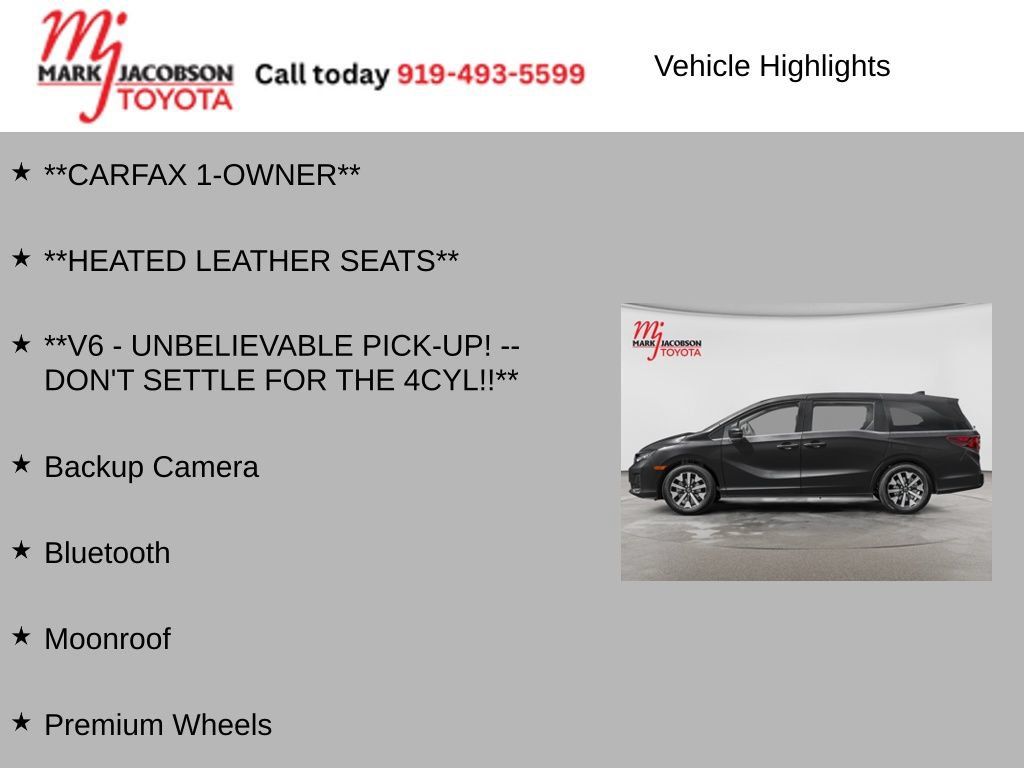 Used 2025 Honda Odyssey EX-L image 6