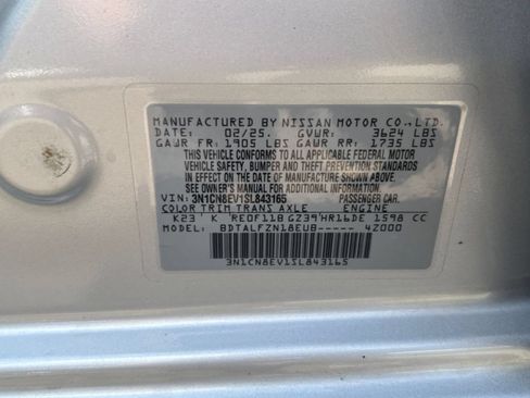 Used 2025 Nissan Versa SV FWD image 26