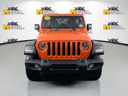 Used 2023 Jeep Wrangler Unlimited Sport w/ Uconnect 4C Nav & Sound Group AWD/4WD image 2