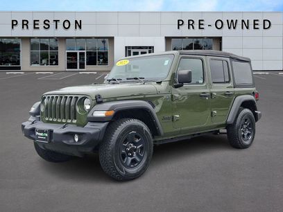 Certified 2022 Jeep Wrangler Unlimited Sport