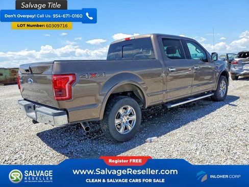 Used 2016 Ford F150 Lariat AWD/4WD image 4