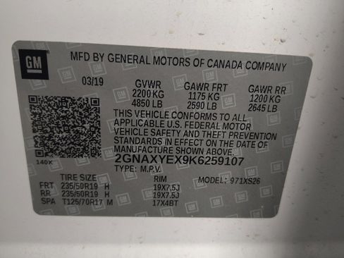 Used 2019 Chevrolet Equinox Premier image 33