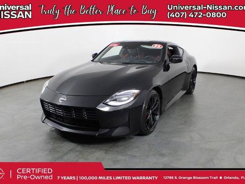 Certified 2025 Nissan Z Performance w/ Floor Mat Package RWD image 1