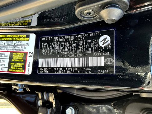 Certified 2024 Toyota Camry SE FWD image 34