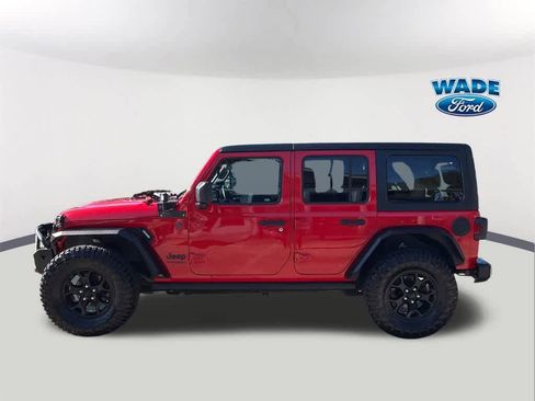 Used 2021 Jeep Wrangler Unlimited Willys image 8