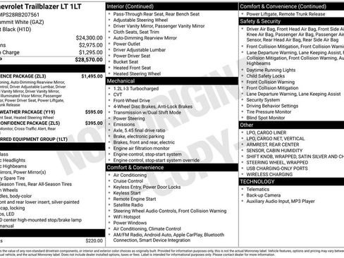 Used 2024 Chevrolet TrailBlazer LT w/ Convenience Package image 11