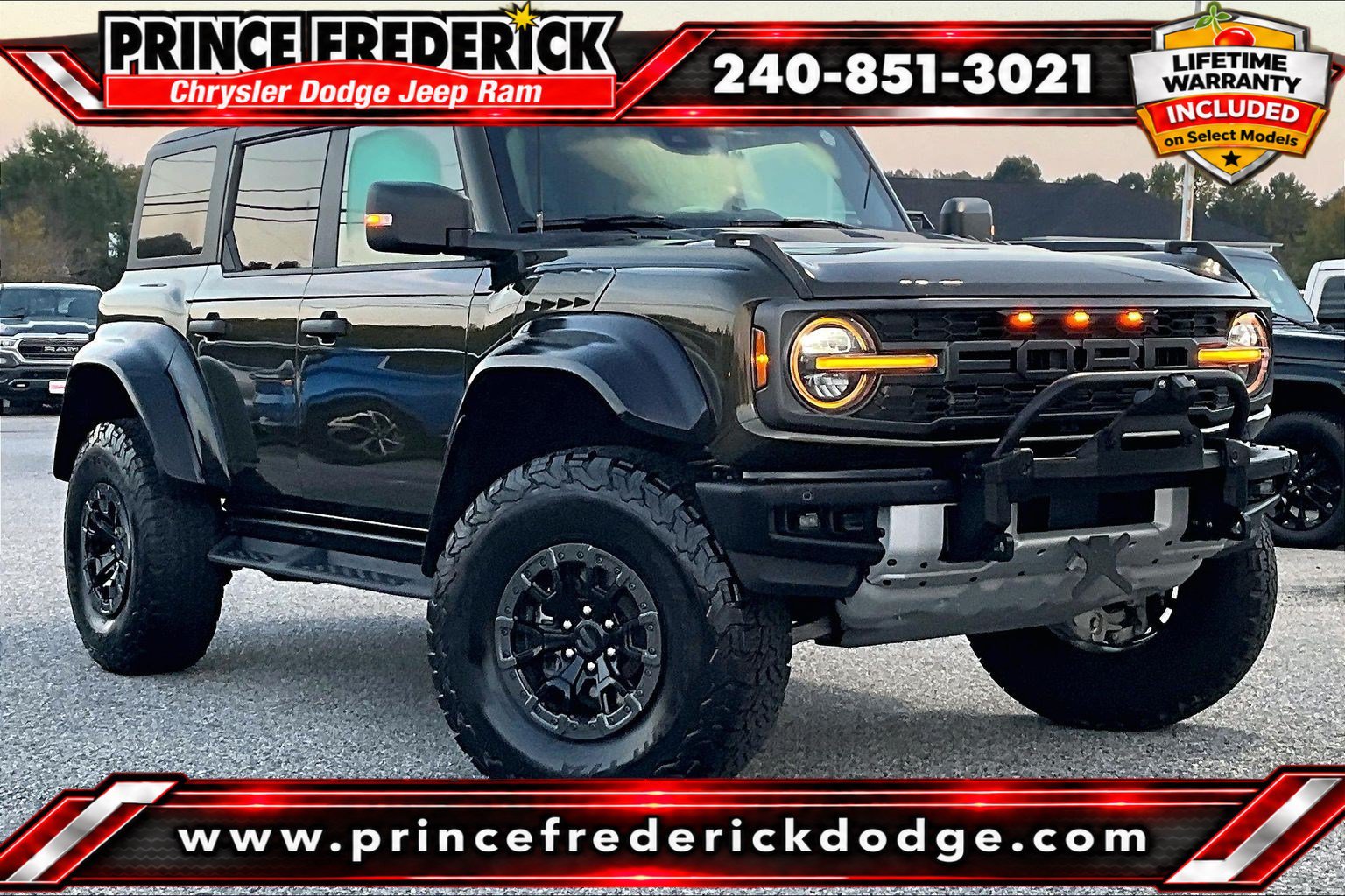 Used 2024 Ford Bronco Raptor w/ Interior Carbon Fiber Pack 6 AWD/4WD image 1