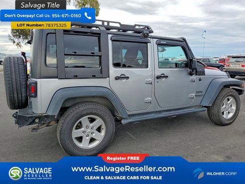 Used 2016 Jeep Wrangler Unlimited Sport w/ Quick Order Package 24S image 4