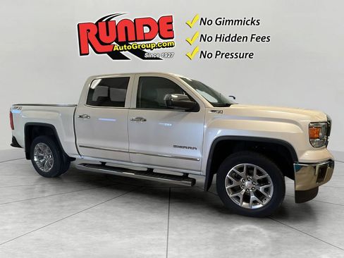 Used 2015 GMC Sierra 1500 SLT w/ SLT Crew Cab Value Package AWD/4WD image 8