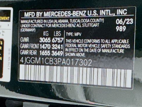 Certified 2023 Mercedes-Benz EQE 350+ 4MATIC SUV w/ Pinnacle Trim Package image 24