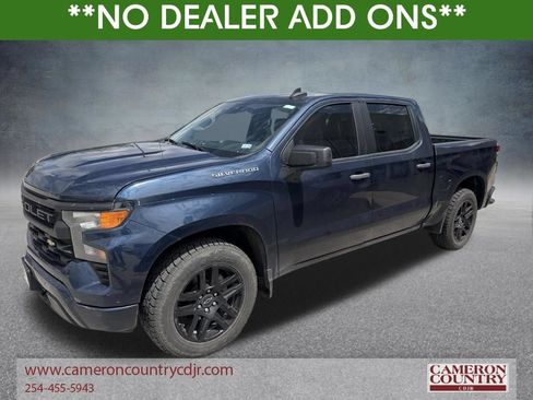 Used 2022 Chevrolet Silverado 1500 Custom RWD image 1
