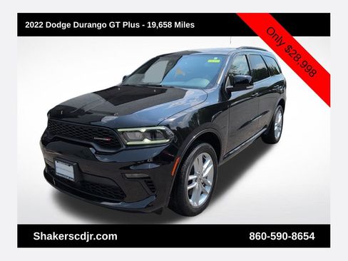 Certified 2022 Dodge Durango GT image 1