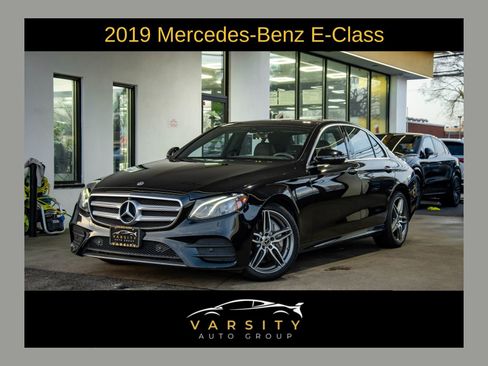 Used 2019 Mercedes-Benz E 450 4MATIC Sedan w/ Premium Package image 1