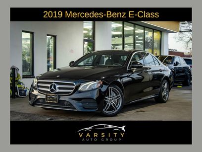 Used 2019 Mercedes-Benz E 450 4MATIC Sedan w/ Premium Package