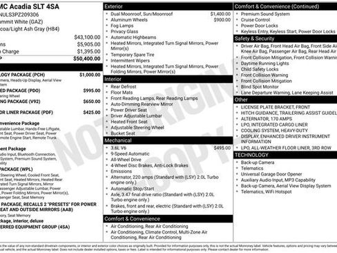 Used 2023 GMC Acadia SLT w/ Technology Package image 36