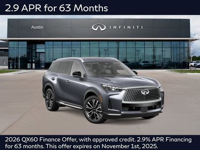 New 2026 INFINITI QX60 Luxe w/ Cargo Package