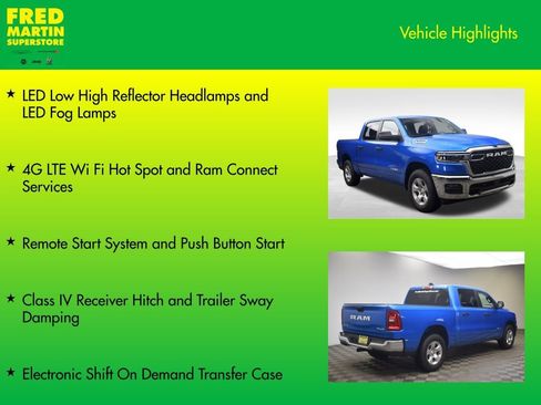 New 2026 RAM 1500 4x4 Crew Cab image 14