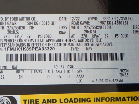 Used 2023 Ford Expedition Max Limited RWD image 30