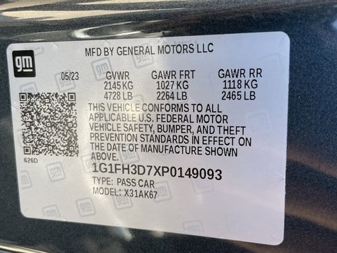 Used 2023 Chevrolet Camaro SS image 28