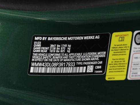 Used 2023 MINI Cooper S w/ Signature Upholstery Package FWD image 24