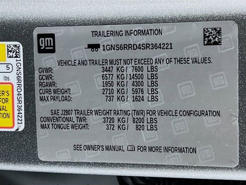 Used 2025 Chevrolet Tahoe RST w/ RST Capability Package image 35