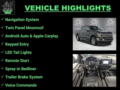 Used 2018 Ford F150 XLT w/ Equipment Group 302A Luxury AWD/4WD image 3