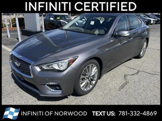 Certified 2023 INFINITI Q50 Luxe w/ Cargo Package AWD/4WD video 1