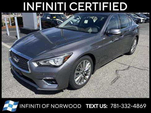 Certified 2023 INFINITI Q50 Luxe w/ Cargo Package AWD/4WD image 1