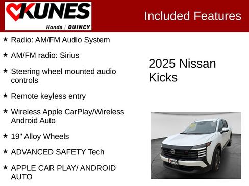 Used 2025 Nissan Kicks SR FWD image 2