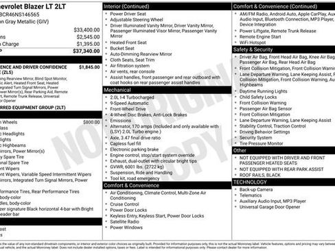 Used 2022 Chevrolet Blazer LT image 32