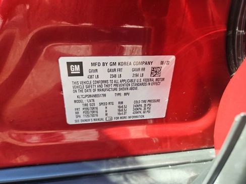 Certified 2022 Chevrolet Trax LT w/ LT Convenience Package image 30