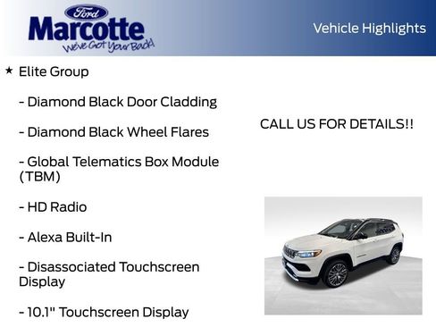 Used 2023 Jeep Compass Limited w/ Elite Group AWD/4WD image 22