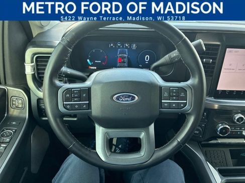 Certified 2025 Ford F250 Lariat w/ Black Appearance Package AWD/4WD image 35