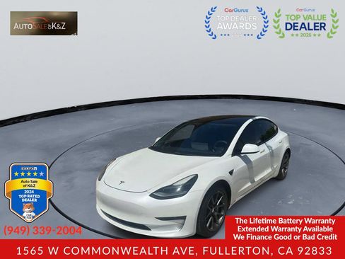 Used 2021 Tesla Model 3 Standard Range Plus RWD image 1