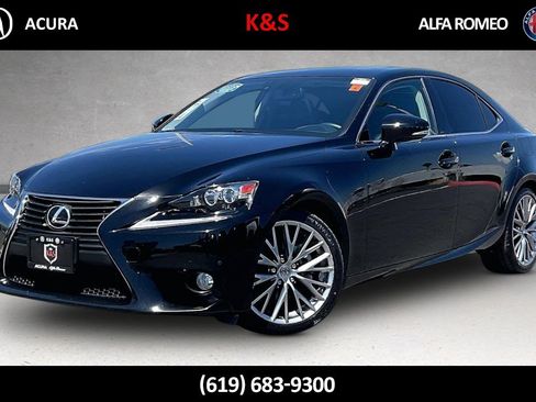 Used 2014 Lexus IS 250 w/ Luxury Package w/Gray Wood RWD image 1