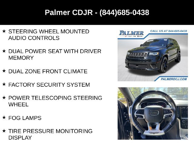 Used 2018 Jeep Grand Cherokee Trackhawk AWD/4WD image 24