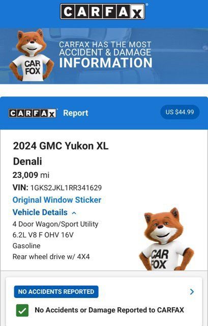 Certified 2024 GMC Yukon XL Denali w/ Denali Reserve Package AWD/4WD image 5