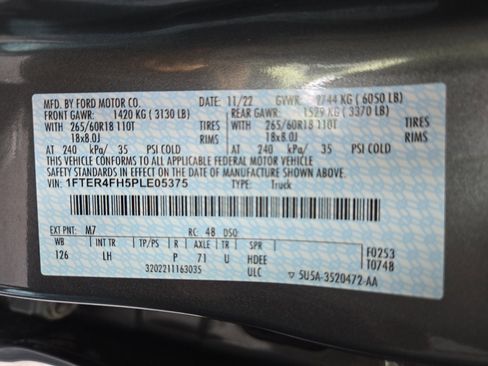 Certified 2023 Ford Ranger XLT w/ Equipment Group 302A High image 26