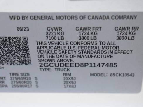 Certified 2023 Chevrolet Silverado 1500 RST w/ Convenience Package II AWD/4WD image 17