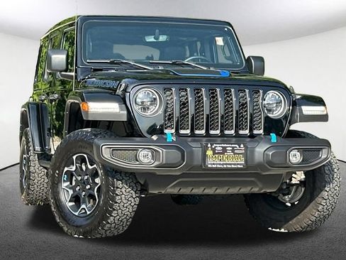 Used 2023 Jeep Wrangler Unlimited Rubicon 4xe w/ Cold Weather Group AWD/4WD image 2