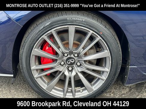 Used 2021 INFINITI Q50 Red Sport 400 AWD/4WD image 46