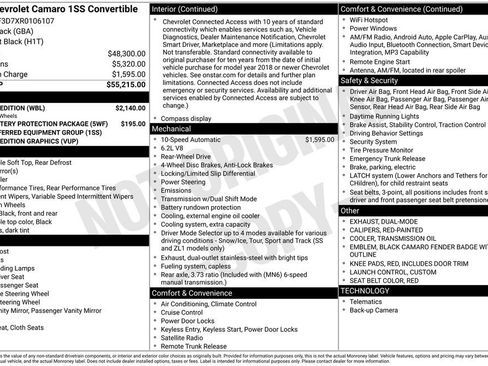 Certified 2024 Chevrolet Camaro SS w/ Redline Edition RWD image 7