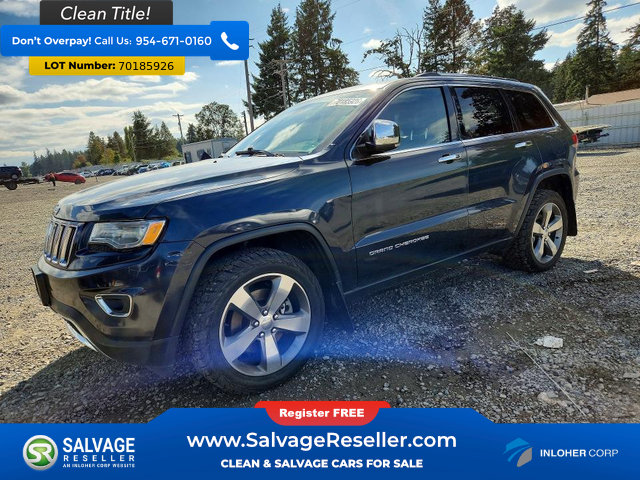 Used 2014 Jeep Grand Cherokee Limited w/ Luxury Group II AWD/4WD image 1
