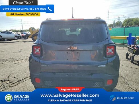 Used 2016 Jeep Renegade Latitude AWD/4WD image 8