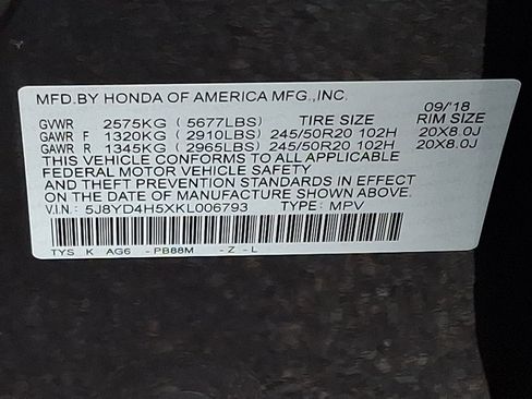 Used 2019 Acura MDX SH-AWD w/ Technology Package image 26