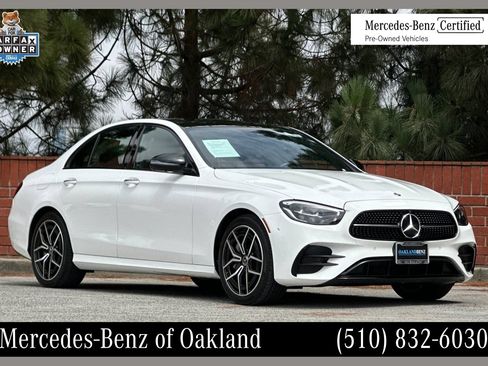 Certified 2023 Mercedes-Benz E 450 4MATIC Sedan image 1