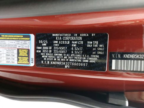 New 2026 Kia Carnival LXS image 37