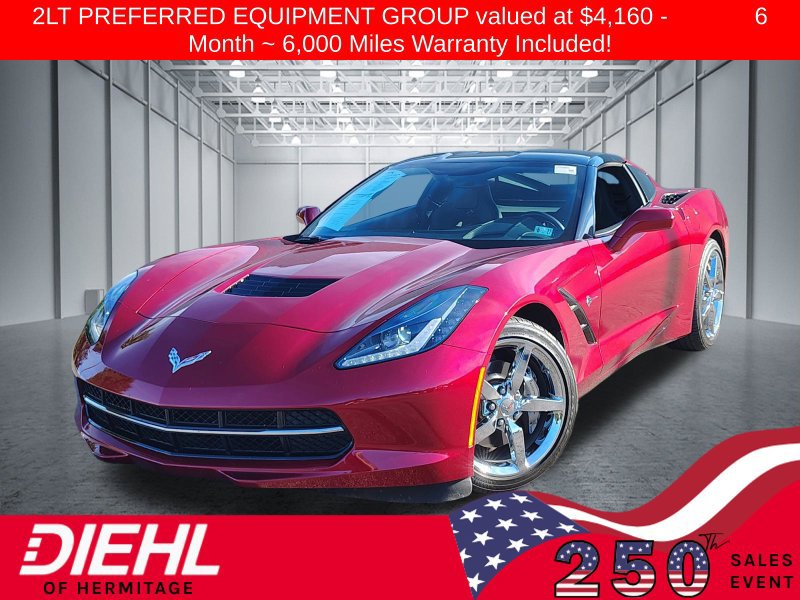 Used 2015 Chevrolet Corvette Stingray Coupe w/ 2LT Preferred Equipment Group RWD 360° Tour