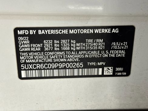 Certified 2023 BMW X5 xDrive40i w/ Parking Assistance Package AWD/4WD image 23