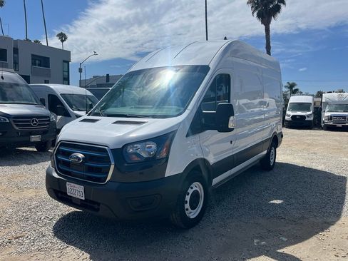 Used 2022 Ford E-Transit 148 High Roof w/ Load Area Protection Package RWD image 1